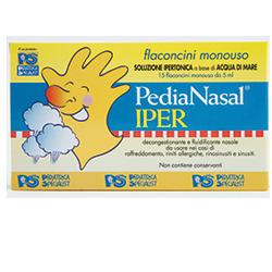 Pedianasal iper 15 flaconcini monodose da 5 ml.