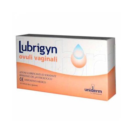 lubrigyn 10 ovuli vaginali lubrificanti e lenitivi