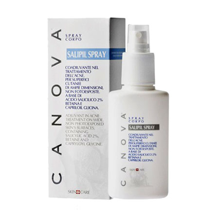 CANOVA salipil spray trattamento acne e delle follicoliti 125 ml.