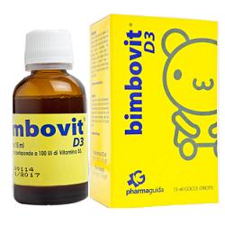 Bimbovit D3 integratore alimentare di vitamina D3 15 ml.
