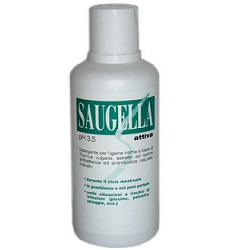 SAUGELLA LINEA VERDE attiva detergente specifico per igiene intima femminile 500 ml.