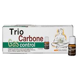 Trio Carbone gas control 7 flaconcini da 10 ml.