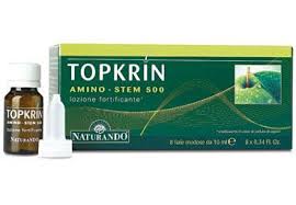 NATURANDO topkrin amino-stem 500 trattamento rinforzante capelli deboli 8 fiale