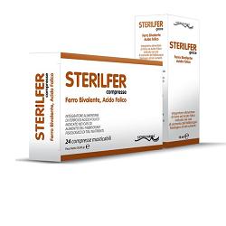 sterilfer gocce integratore alimentare a base di ferro, acido folico e vitamina C 15 ml.