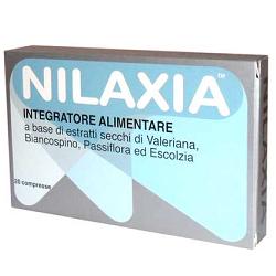 Nilaxia integratore a base di valeriana, biancospino, passiflora ed escolzia 20 compresse