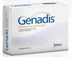 genadis integratore a base di acido d-aspartico fertilità e riproduzione maschile 14 bustine
