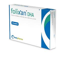 folixan DHA integratore alimentare 20 capsule