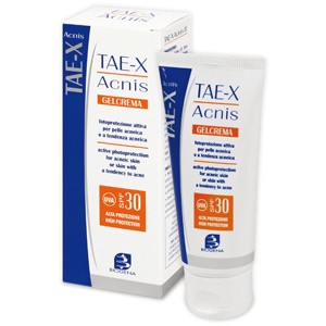 tae-x acnis crema a base di Acetato di Zinco, Acido Laurico, Vitamina E e Acido Ferulico 60 ml.