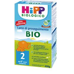 Hipp Bio Latte 2 Polvere Di Proseguimento 600 Gr