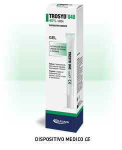 TROSYD U40 40% urea gel dispositivo medico onicopsoriasi