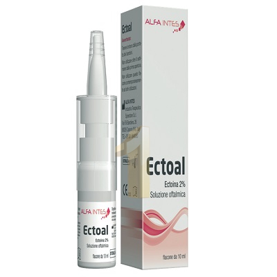 ectoal soluzione oftalmica 10 ml. Dispositivo medico CE, classe I
