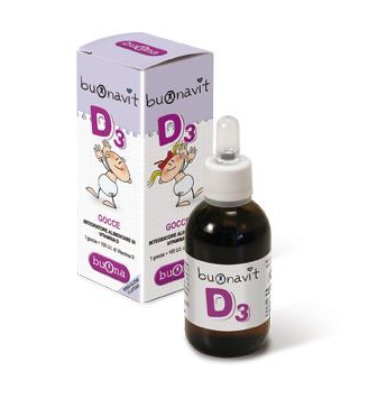 Buonavit D3 Integratore di vitamina D 12 ml.