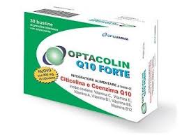 optacolin q10 forte integratore alimentare glucoma 30 buste