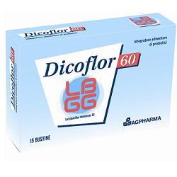 Dicoflor 60 integratore alimentare di probiotici 15 bustine