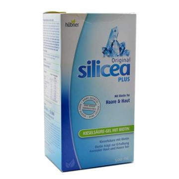 HUBNER original silicea plus integratore alimentare Ideale per capelli, unghie e pelle 500 ml.