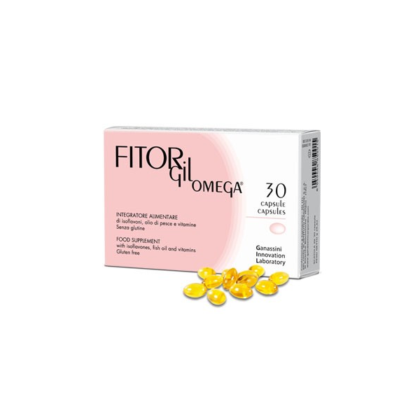 fitorgil omega integratore alimentare menopausa 30 capsule