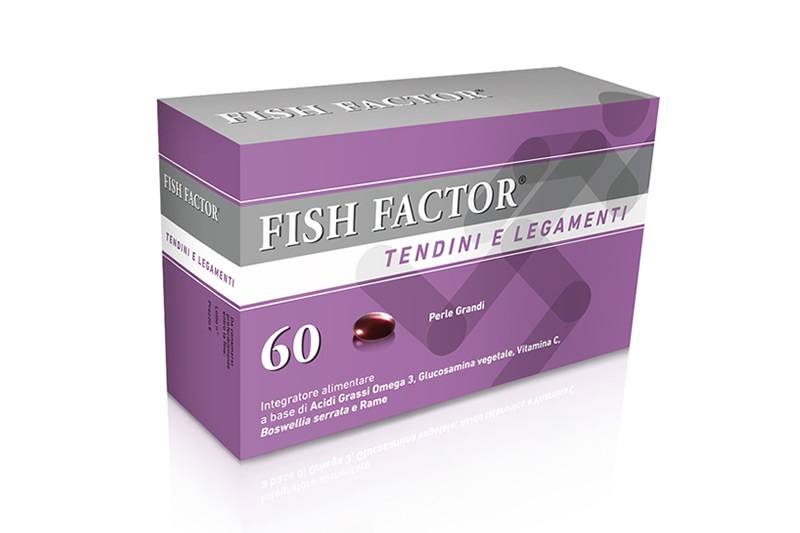 fish factor tendini e legamenti integratore alimentare 60 perle