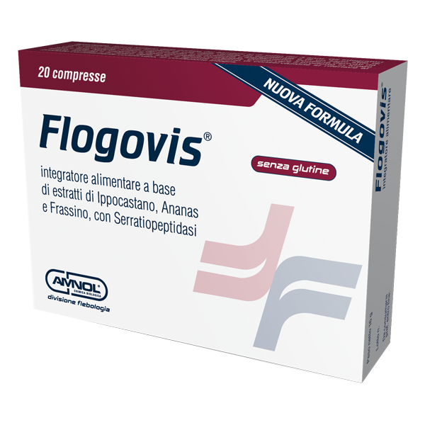 flogovis integratore alimentare 20 compresse 800 mg. NUOVA FORMULA