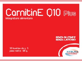 carnitine Q10 plus integratore alimentare 30 buste
