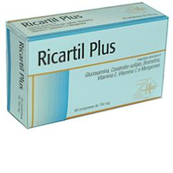 Ricartil plus integratore alimentare 40 compresse 750 mg
