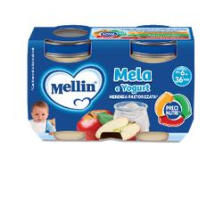 Mellin Merendina Yogurt E Mela 2X120 Gr