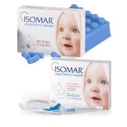 ISOMAR BABY aspiratore nasale con camera di aspirazione