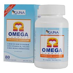 GUNA integratore alimentare colesterolo - Omega Formula 80 compresse