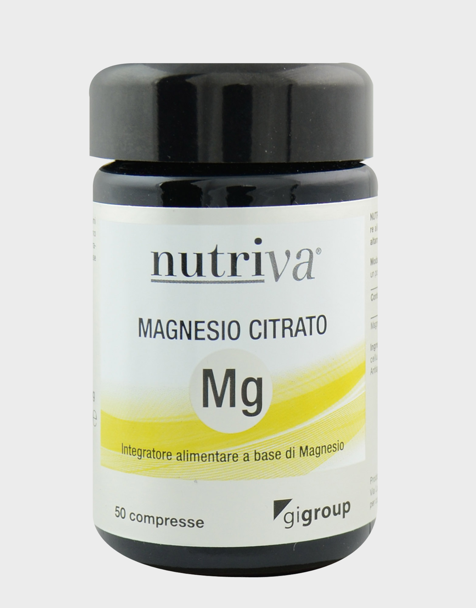 NUTRIVA magnesio citrato 50 compresse