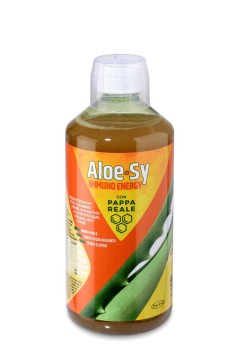 aloe sy immuno energy integratore alimentare a base di puro succo di aloe vera 1 lt.