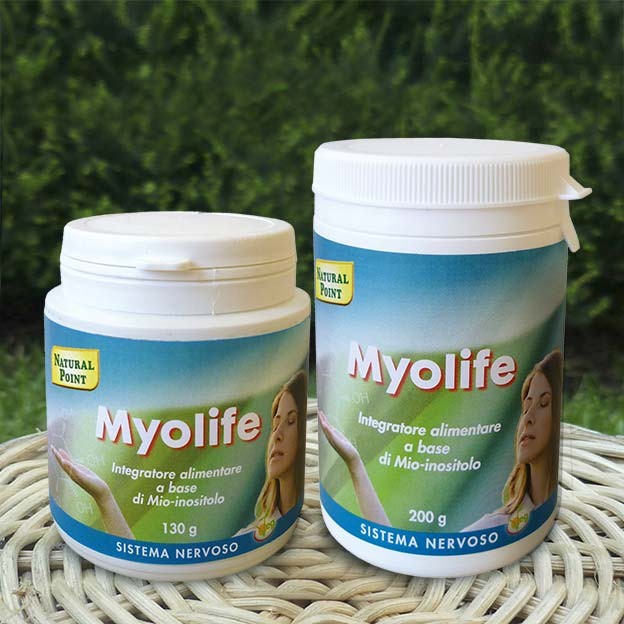 NATURAL POINT myolife integratore alimentare a base di mio-inositolo 200 g.