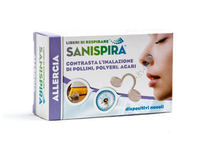sanispira allergia con bio-gel anallergico 10 pezzi misura S