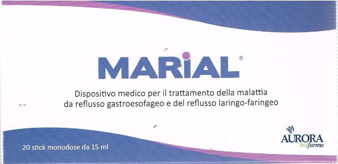marial benessere gastroesofageo/laringo-faringeo 20 stick monodose da 15 ml