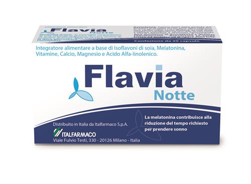 flavia notte integratore alimentare aiuta a soddisfare le esigenze nutrizionali della donna in menopausa 30 capsule molli