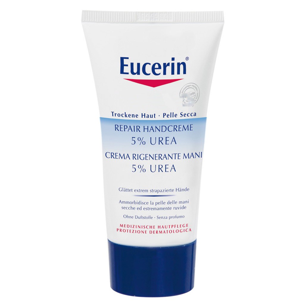 EUCERIN urea repair 5% urea crema rigenerante mani pelle secca