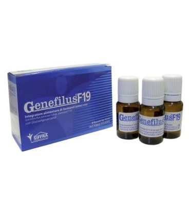 genefilus F19 integratore alimentare di fermenti lattici 10 flaconcini 10 ml.