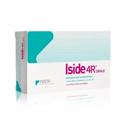 iside 4R integratore a base di prebiotici, probiotici e vitamine 14 capsule da 500 mg.