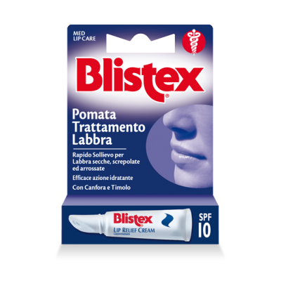 BLISTEX pomata trattamento labbra per labbra secche, screpolate e danneggiate