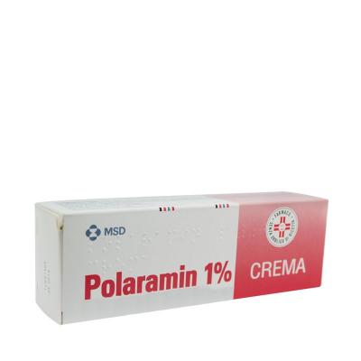 polaramin 1% crema per il trattamento di dermatiti, eritemi e punture di insetti