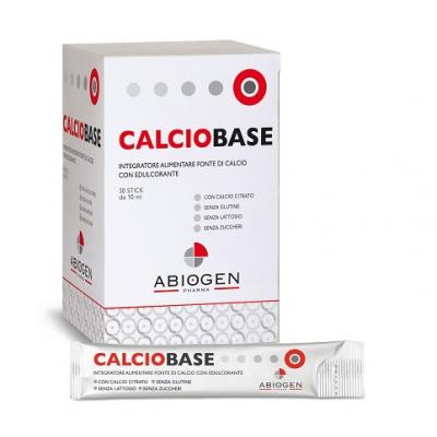 calciobase calcio citrato in stick 30 stick 10 ml.